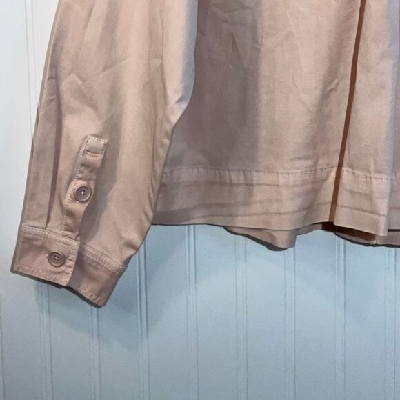 Westport Swing Jacket Women 2XLarge Pink Button Front Trapeze Barbiecore Classic - Picture 8 of 11